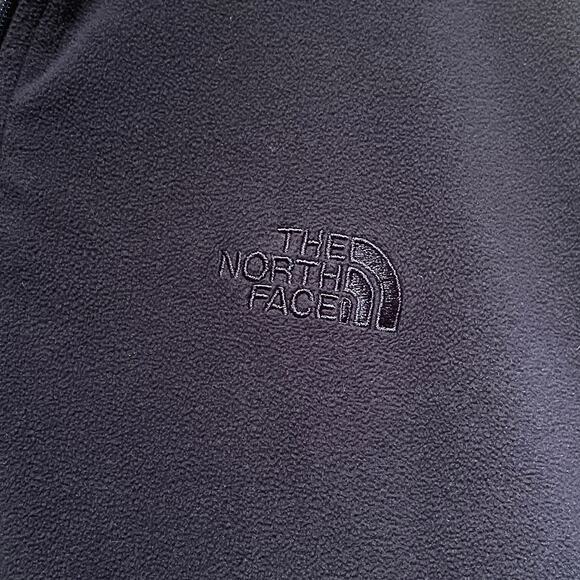 The North Face Men’s M TKA 100 Fleece Pullover | Navy Gray, Quarter Zip Light - Picture 6 of 8